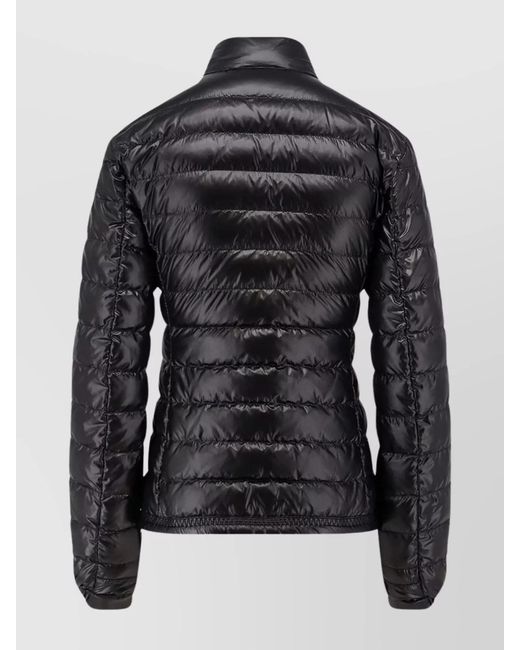 Moncler Black Down Quilted Slim-Fit Puffer Jacket