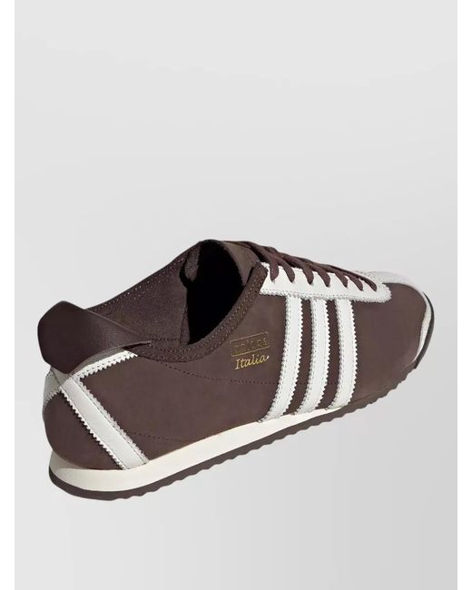 Adidas Originals Multicolor Low Top Sneakers Contrast Stripes Rubber Sole