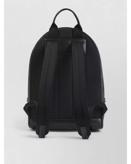 Etro Gray Printed Backpack for men