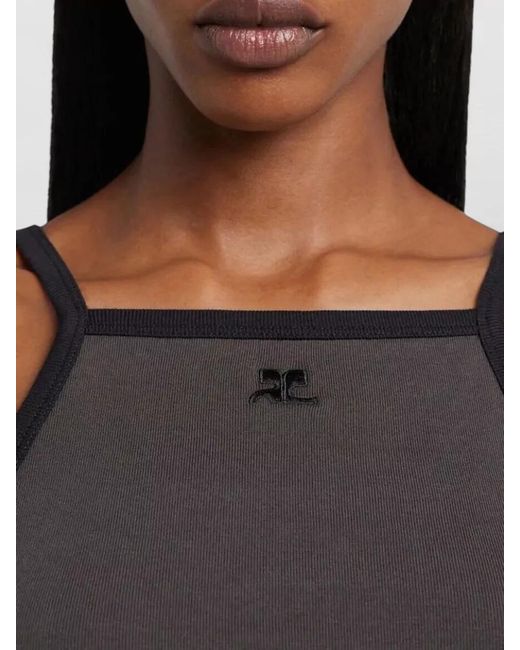 Courreges Gray Top