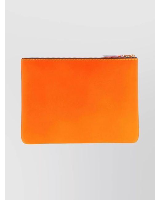 Comme des Garçons Yellow Leather Purse
