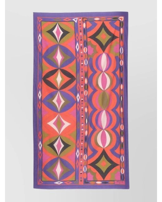 Emilio Pucci Pink Modern Swimwear Rectangular Shape