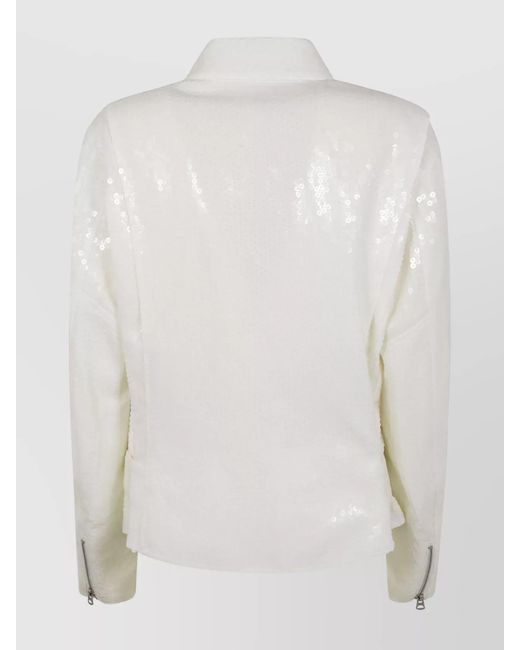 Junya Watanabe White Biker Jacket