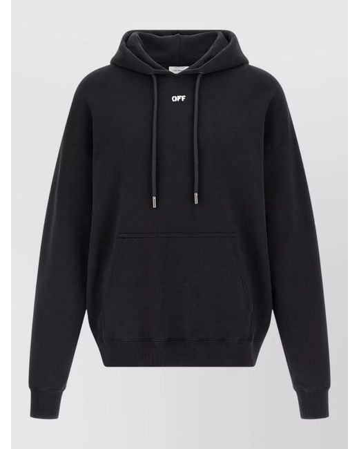 Off-White c/o Virgil Abloh Blue Arrow Skate Hoodie Graphic Back Print for men