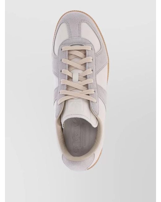 Adidas Multicolor Lace Up Low Sneakers Suede Leather Sole