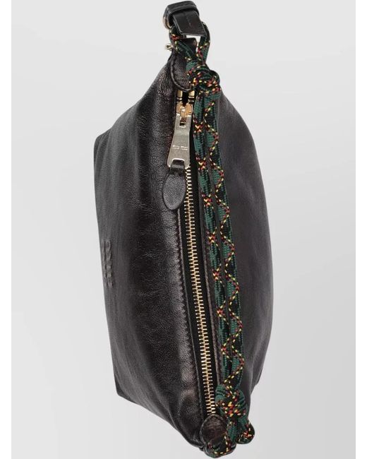 Miu Miu Black Nappa Leather Shoulder Bag