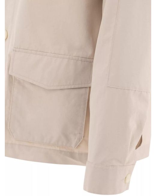Vince Natural Cotton-Blend Utility Jacket for men