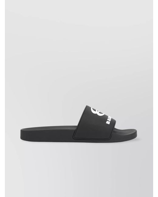 Balenciaga Multicolor Logo-Detail Slide Sandals for men