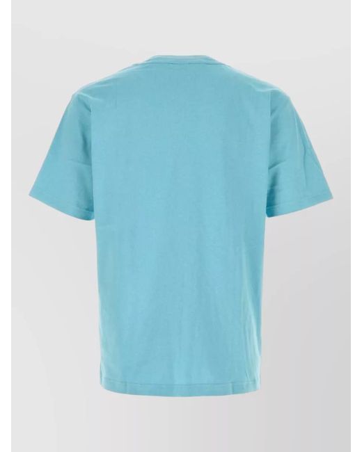 New Balance Blue Cotton T-Shirt for men