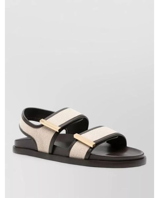 Tod's Black Leather Slides