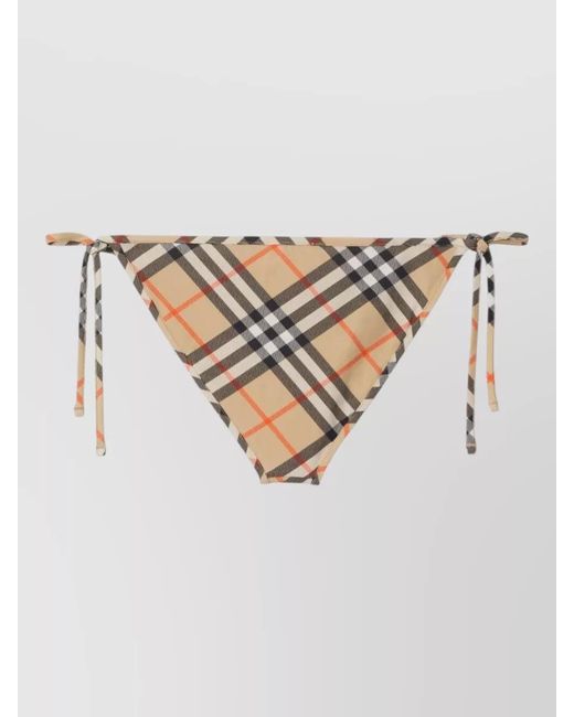 Burberry Natural Check Bikini Briefs