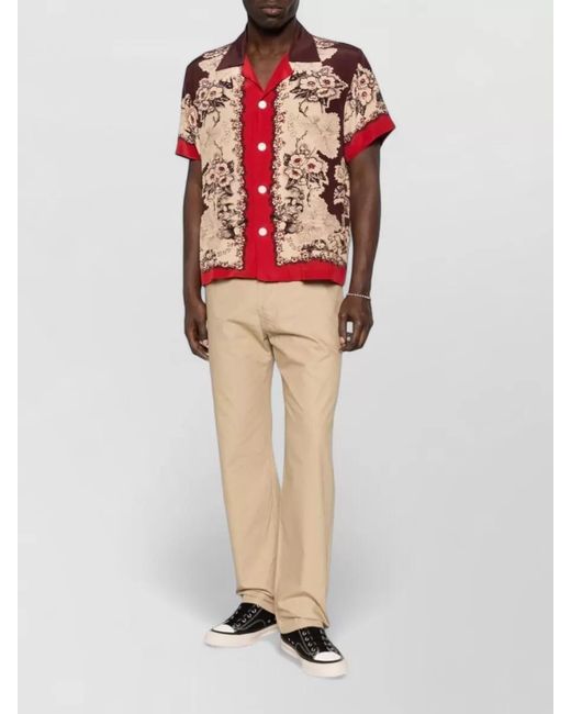Moschino Natural Straight-Leg Trousers for men