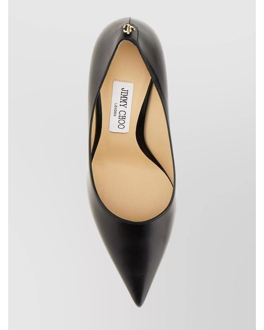 Jimmy Choo Multicolor Leather Pointed-Toe 85Mm Pumps
