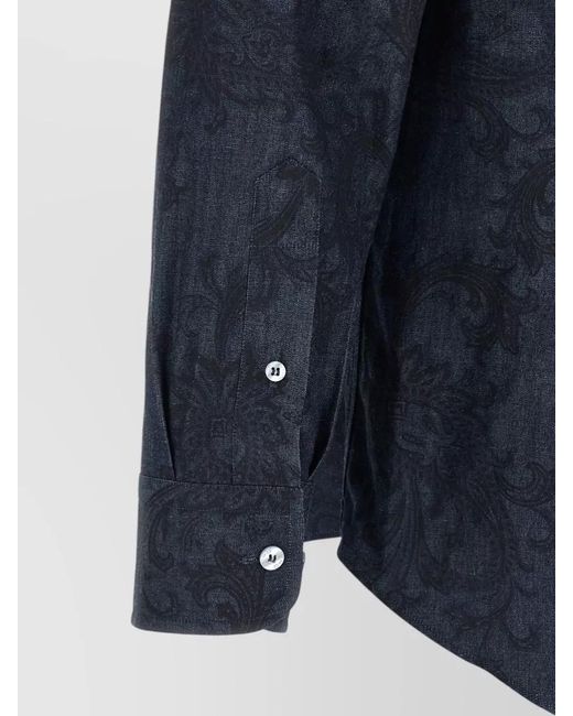 Etro Blue Shirt for men