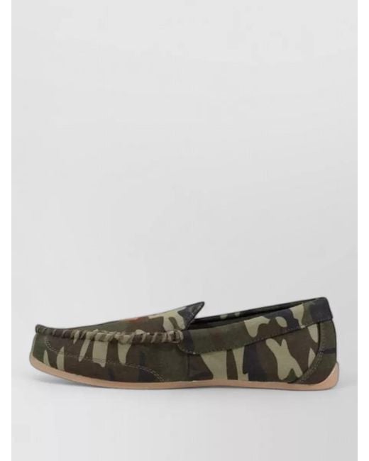 Ralph Lauren Green Textile Slippers for men