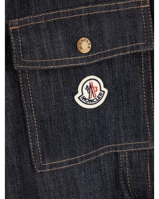 Moncler Black Belt Loop Skirt Featuring Patch Pockets
