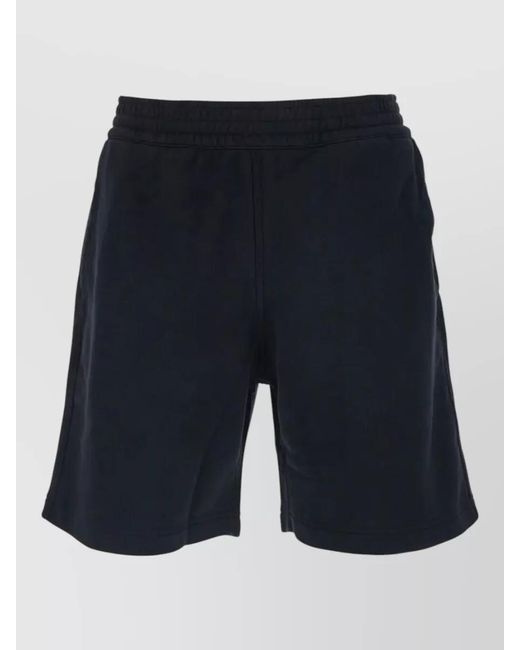 Givenchy Blue Cotton Regular-Fit Bermuda Shorts for men