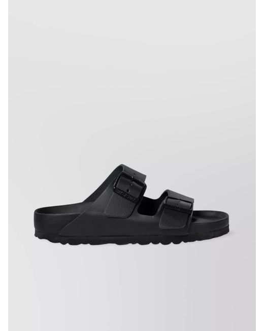 Birkenstock Black Leather Arizona Sandals