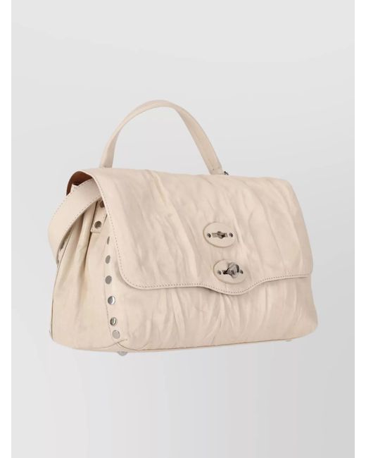 Zanellato Natural Leather Tote Bag
