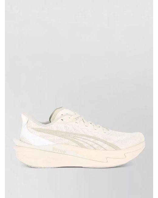 PUMA Natural Low Top Sneakers Mesh Upper Lightweight Construction