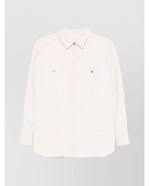 IRO Natural Linen Cotton Shirt
