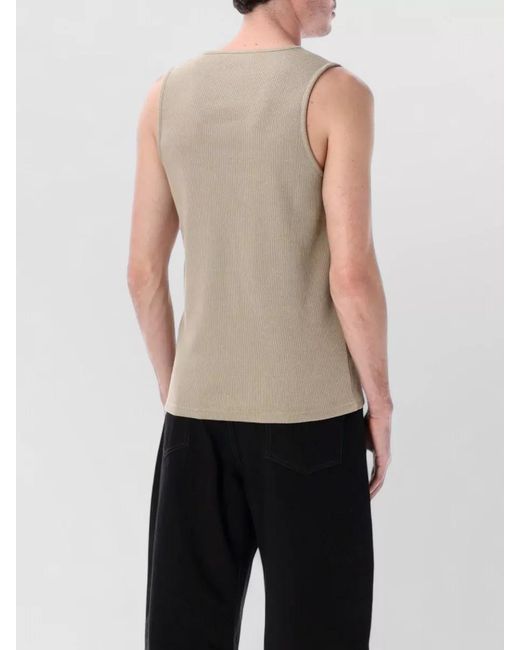 Lemaire Natural Ribbed Tank Top for men