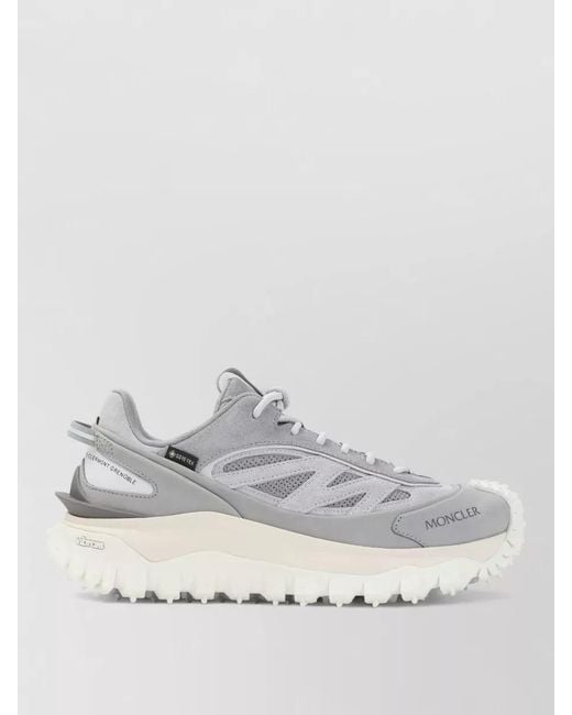 Moncler Gray Apex Craft Gtx Trailgrip Performance Sneakers for men