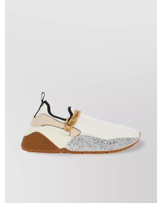Stella McCartney White Ivory Alter Mat Eclypse Sneakers for men