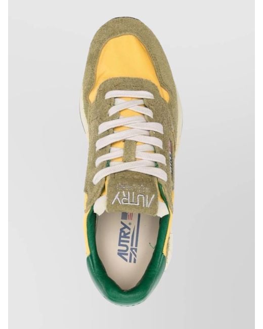 Autry Metallic Low Top Sneakers