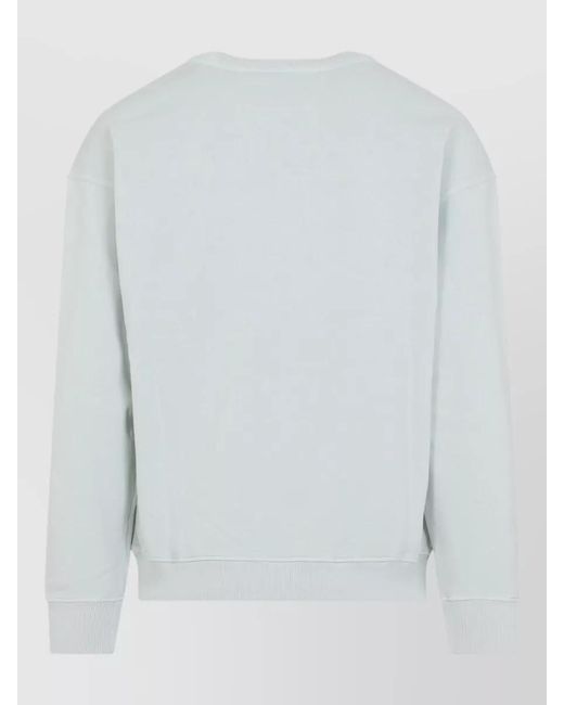 C P Company White Cp Company Cotton Sweatshirt Long Sleeves for men