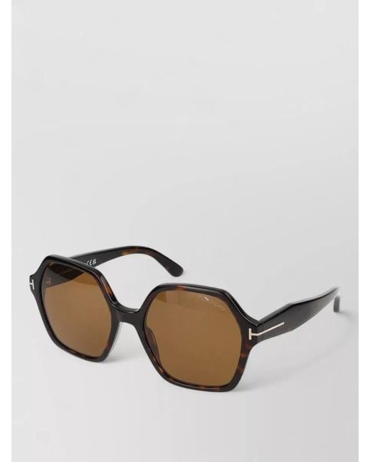 Tom Ford Multicolor Sunglasses Model Ft1032 Square Frame Tortoiseshell