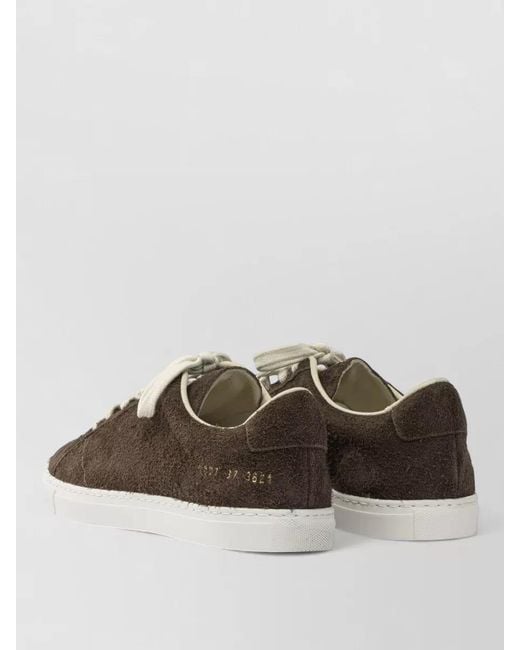Common Projects Multicolor Suede Leather Low-Top Sneakers