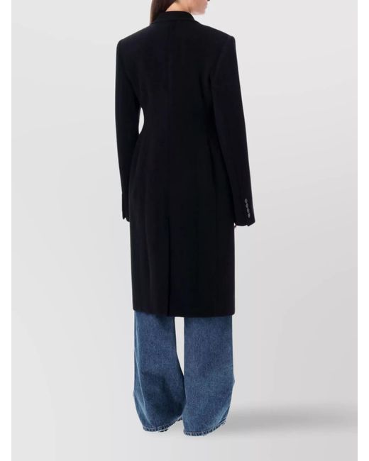 Stella McCartney Blue Wool Fitted Jacket