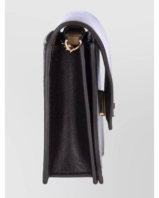 Tory Burch Gray Chain Wallet