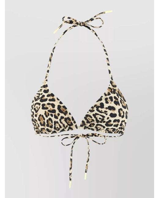 Goldbergh White Elixer Halterneck Bikini Top Active Line