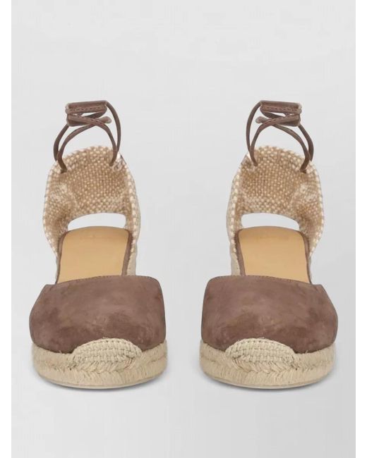 Castaner Natural Leather Espadrilles