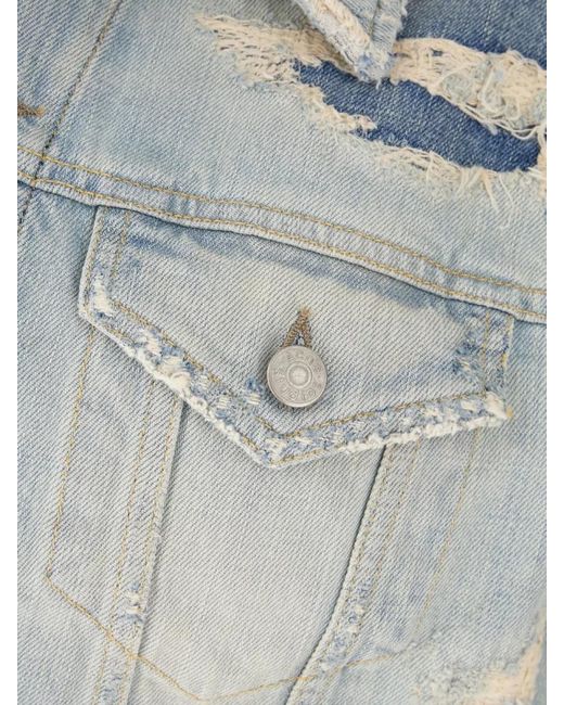 Acne Blue Denim Jacket for men
