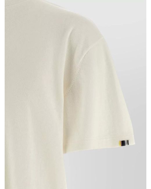 Extreme Cashmere White Rik Numbered 269 Short Sleeve T Shirt for men