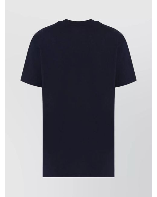 Vivienne Westwood Blue Cotton Crew-Neck T-Shirt