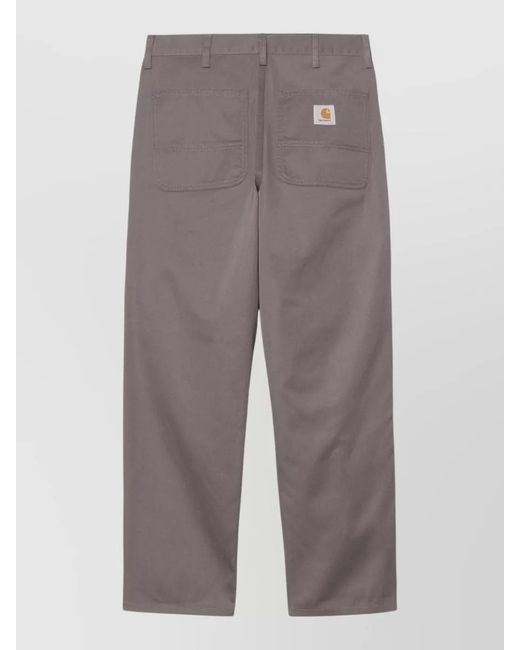 Carhartt Multicolor Straight Leg Pant Belt Loops Back Pockets