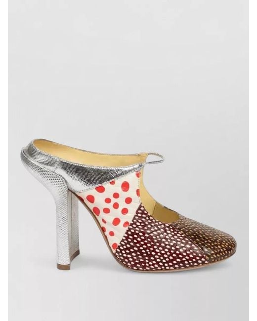 Dries Van Noten Multicolor Leather Patchwork Pumps