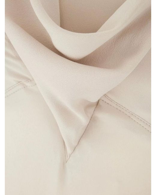Isabel Marant White Silk Blend Cutout Maxi Slip Dress