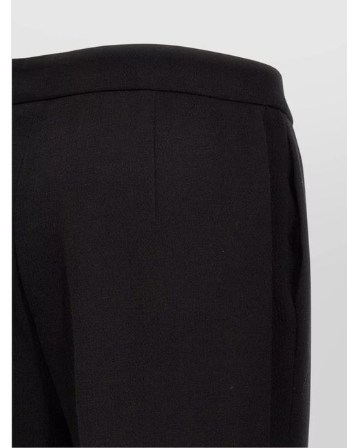 Moschino Black Flared Trousers