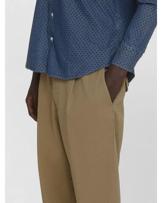 Dondup Natural Adam Chino Shirt Relaxed Fit for men