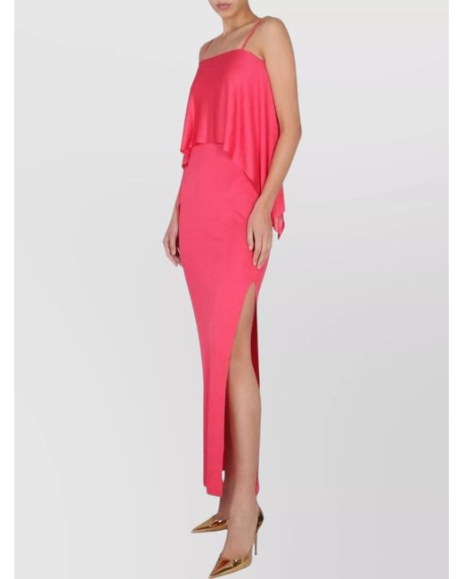Tom Ford Pink Ruffled Mini Dress