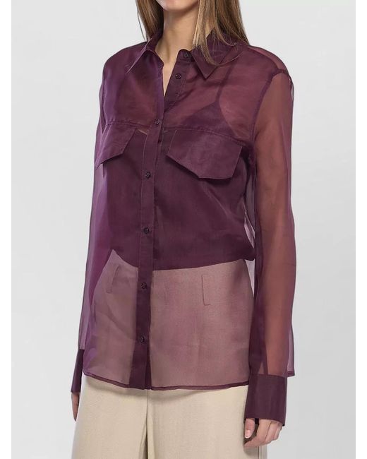 FEDERICA TOSI Multicolor Silk Shirt