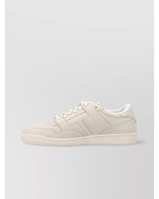 Tom Ford Natural Leather Low-Top Sneakers for men