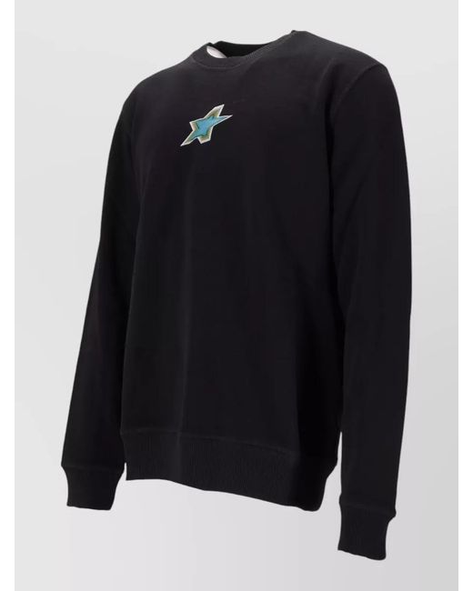 Paul Smith Blue Organic Cotton Regular-Fit Sweatshirt for men