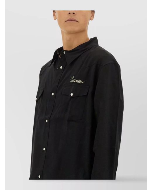 Visvim Black Rayon Shirt for men