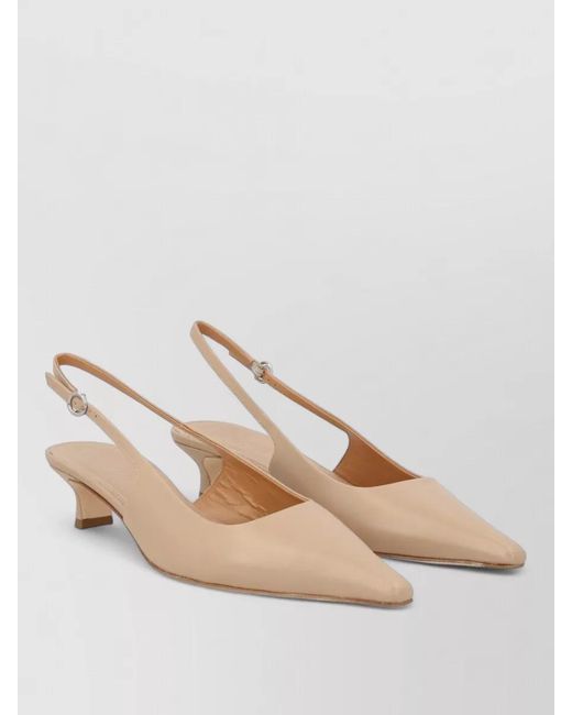 Aeyde Natural Leather Pumps